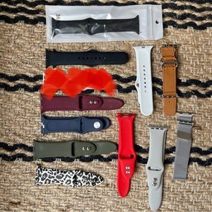 Lot of (11)Apple Watch bands 38/40mm